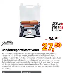 Toolspecial Gaither Bandenreparatieset veter aanbieding
