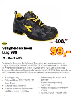 Toolspecial Bosch Veiligheidsschoen laag S3S aanbieding