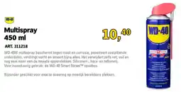 Toolspecial WD-40 Multispray aanbieding