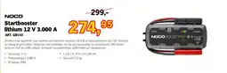Toolspecial NOCO Startbooster lithium 12 V 3.000 A aanbieding
