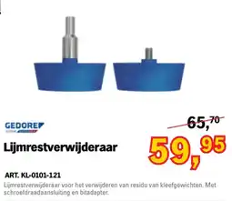 Toolspecial Gedore Lijmrestverwijderaar aanbieding