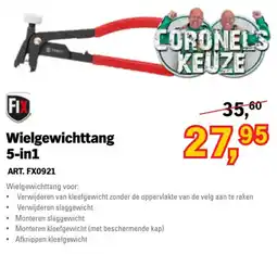 Toolspecial Fix wielgewichttang 5-in1 aanbieding
