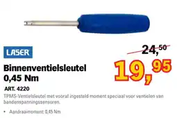 Toolspecial Laser binnenventiielsleutel 0,45 nm aanbieding
