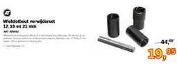 Toolspecial AT Wielslotbout verwijderset 17, 19 en 21 mm aanbieding