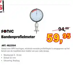 Toolspecial sonic bandenprofielmeter aanbieding