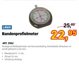 Toolspecial Laser bandenprofielmeter aanbieding