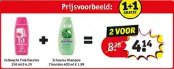 Kruidvat Fa + Schauma aanbieding