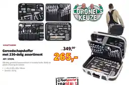 Toolspecial Kraftwerk Gereedschapskoffer met Assortiment aanbieding