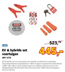 Toolspecial LASER EV & hybride set voertuigen aanbieding
