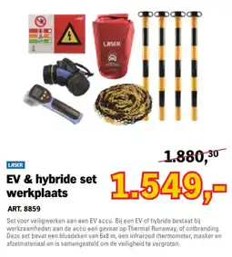 Toolspecial Laser ev & hybride set werkplaats aanbieding