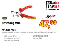 Toolspecial HAEZI striptang vde aanbieding