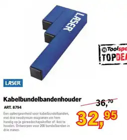 Toolspecial Laser Kabelbundelbandenhouder aanbieding
