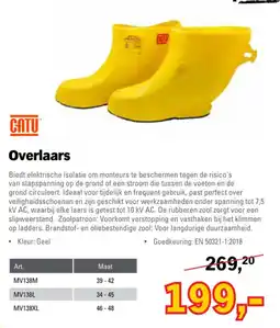 Toolspecial CATU Overlaars aanbieding