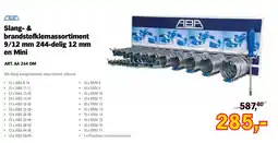 Toolspecial ABA Slang- & brandstofklemassortiment 9/12 mm 244-delig 12 mm en Mini aanbieding