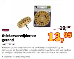 Toolspecial Berkleba Stickerverwijderaar getand aanbieding