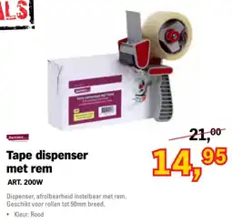 Toolspecial Berkleba tape dispenser met rem aanbieding
