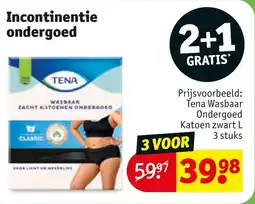 Kruidvat Tena Incontinentie Ondergoed aanbieding