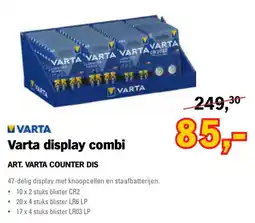 Toolspecial Varta Display Combi aanbieding