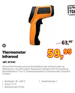 Toolspecial AT Thermometer infrarood aanbieding