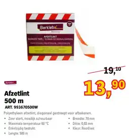 Toolspecial Berkleba Afzetlint aanbieding