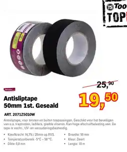 Toolspecial Berkleba Antisliptape 50mm 1st. Geseald aanbieding