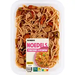 Jumbo Jumbo Noedels Teriyaki Cashew 260 g aanbieding