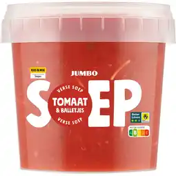 Jumbo Jumbo Verse Soep Tomaat & Balletjes 500 g aanbieding