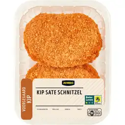 Jumbo Jumbo Scharrelkip Saté Schnitzel 2 Stuks aanbieding