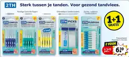 Kruidvat 2TH Sterk tussen je tanden. Voor gezond tandvlees. aanbieding