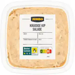 Jumbo Jumbo Kruidige Kip Salade 150 g aanbieding