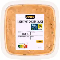 Jumbo Jumbo Smokey Hot Chicken Salade 150 g aanbieding