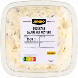Jumbo Jumbo Oude Kaas Salade met Mosterd 150 g aanbieding