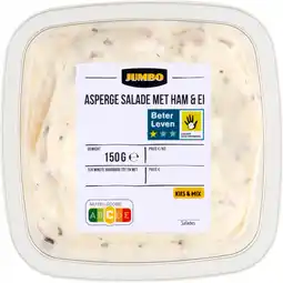 Jumbo Jumbo Asperge Salade met Ham & Ei 150 g aanbieding