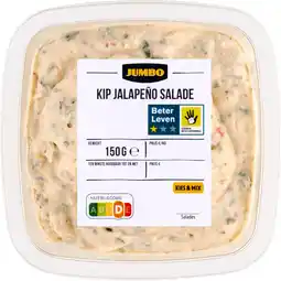 Jumbo Jumbo Kip Jalapeño Salade 150 g aanbieding