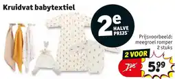 Kruidvat Kruidvat Babytextiel aanbieding