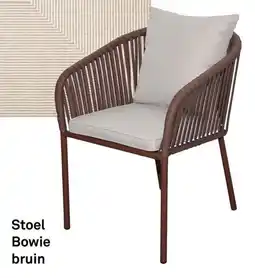Karwei Stoel Bowie Bruin aanbieding