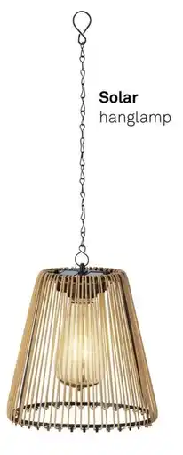 Karwei Solar Hanglamp aanbieding