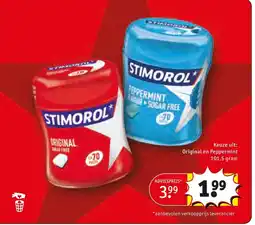 Kruidvat Stimorol aanbieding