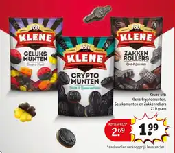 Kruidvat Klene aanbieding