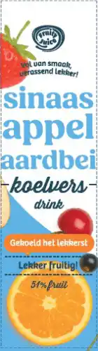Dekamarkt Fruity Juice Sinaasappel-aardbei drink aanbieding