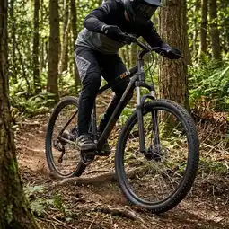 Action Mountainbike - matzwart aanbieding