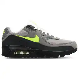 Foot Locker Nike Air Max 90 Kindersneakers - Zwart - Maat 38 - Leer aanbieding
