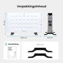 ANWB Auronic Convectorkachel 2000W Wit aanbieding