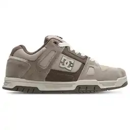 Foot Locker DC Shoes Stag Sneakers Heren - Beige - Maat 40.5 - Leer aanbieding