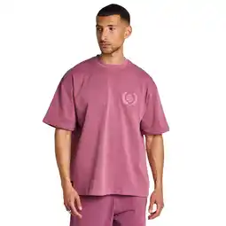 Foot Locker Street Cartel Pit Stop T-shirts Heren - Paars - Maat XS - Katoen Jersey aanbieding