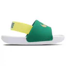 Foot Locker Nike Kawa Slippers en Sandalen Baby - Groen - Maat 25 - Plastic aanbieding