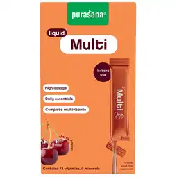Holland & Barrett 2e product 50% korting | Purasana Liquid Multi - 15 sticks aanbieding