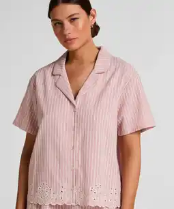 Hunkemoller Hunkemöller Gestreept Pyjamajasje Roze aanbieding
