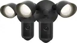 Coolblue Ring Floodlight Camera 2e Generatie Zwart Duo Pack aanbieding