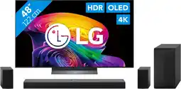 Coolblue LG OLED 48 C6 (2026) + LG DS70TR aanbieding